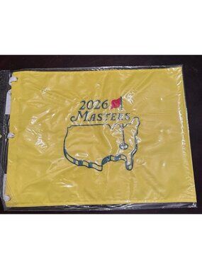 2026 Masters Pin Flag Augusta National  Golf Club Brand New